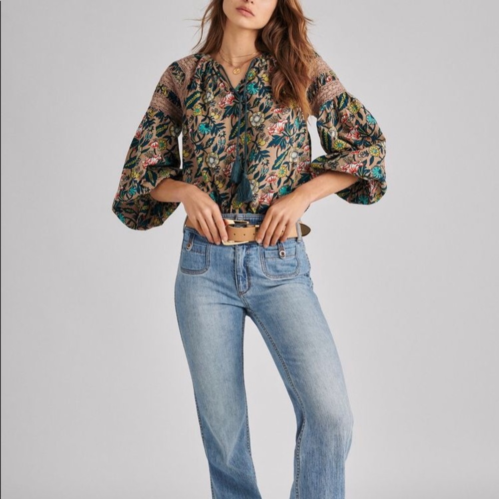 Pilcro High-Rise Trouser Bootcut
